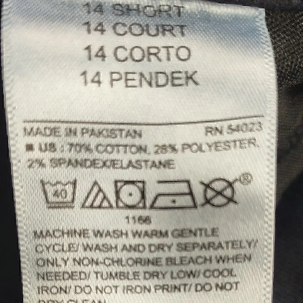 Old Navy RockStar Super Skinny High Rise Deep Blue Jeans Size 14 Short NWOT - Picture 9 of 9